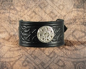 Leather Cuff - The Woven Circle