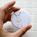 Pocket Mirror: Rabbit 'Geoff'