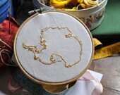 Antarctica - embroidery