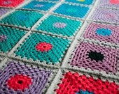 Handmade crochet blanket