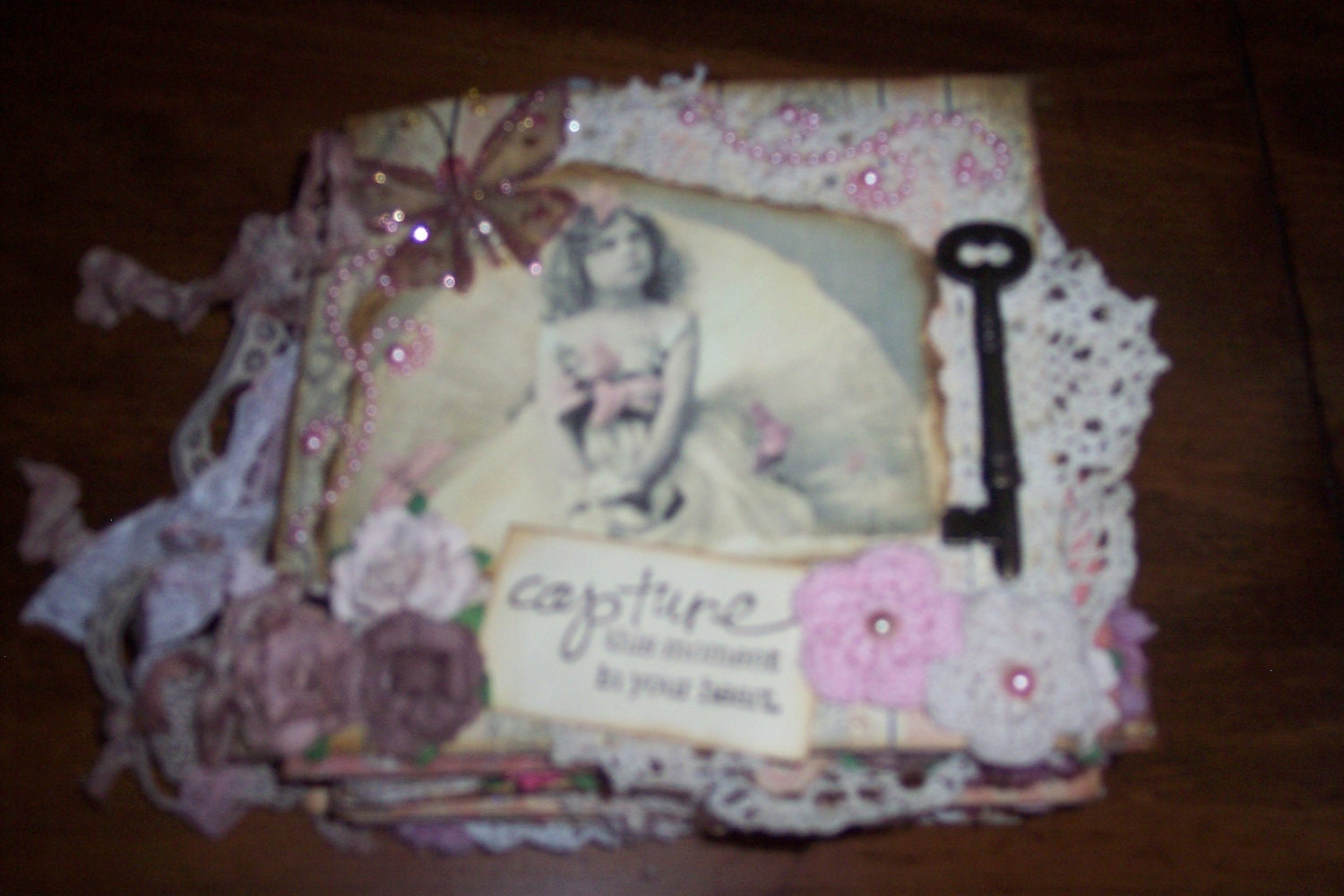 Shabby Chic Chipboard Album 6"x6"