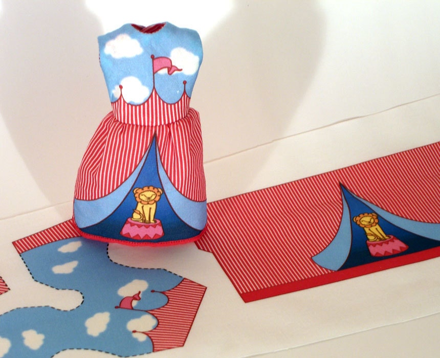 DIY Blythe Circus Dress