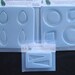 3 Deep Flex Resin or Polymer Clay Earring or Pendant Molds (No 468, 613, 612)