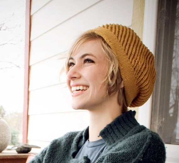 Kate Newsboy Tam Beret hat PDF KNIT PATTERN