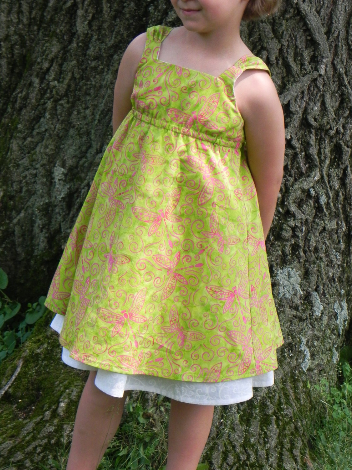 Girl's Dragonfly Sundress