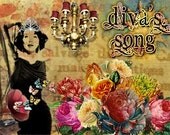 Diva's song - Etsy Shop Graphic Set ---- Make your shop POP with an original banner that will leave a lasting impression