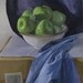 Oil Painting - "Bowl of Green" - Art by Sarah Sedwick