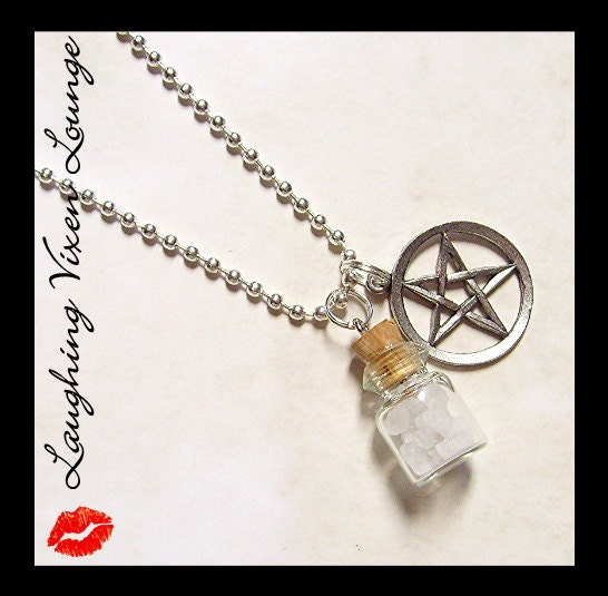 Supernatural Protection Necklace - Style E - Rock Salt Necklace