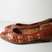 RESERVED Woven Leather Kitten Heels Sz 7.5 RESERVED