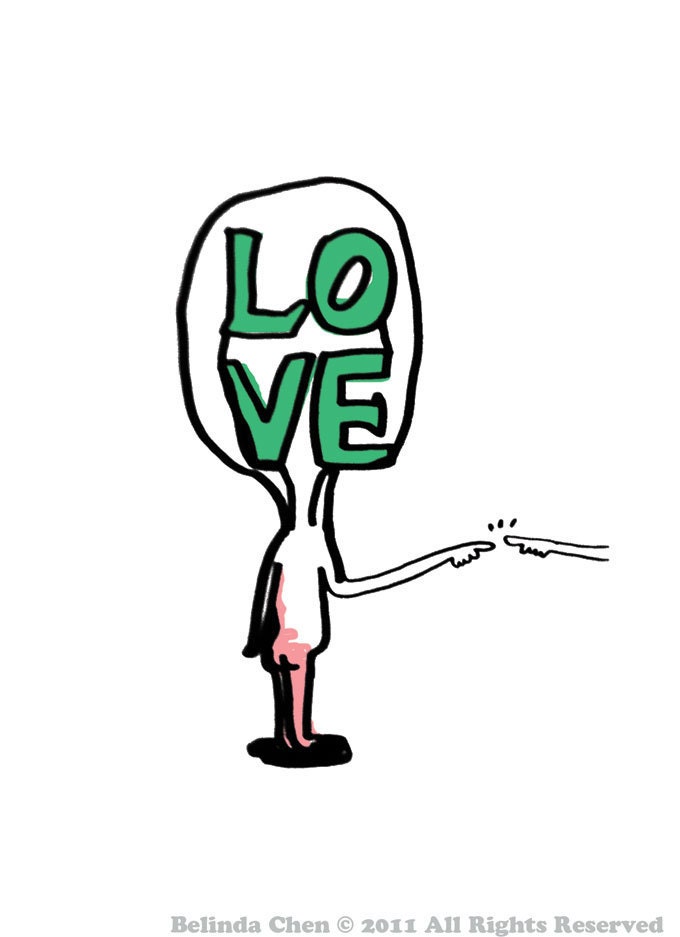 LOVE- A5 print
