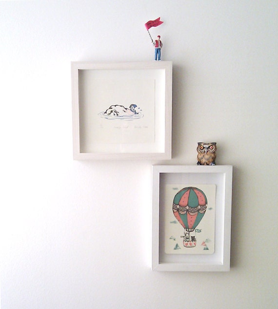 Lonely land- Original limited edition silk screen print