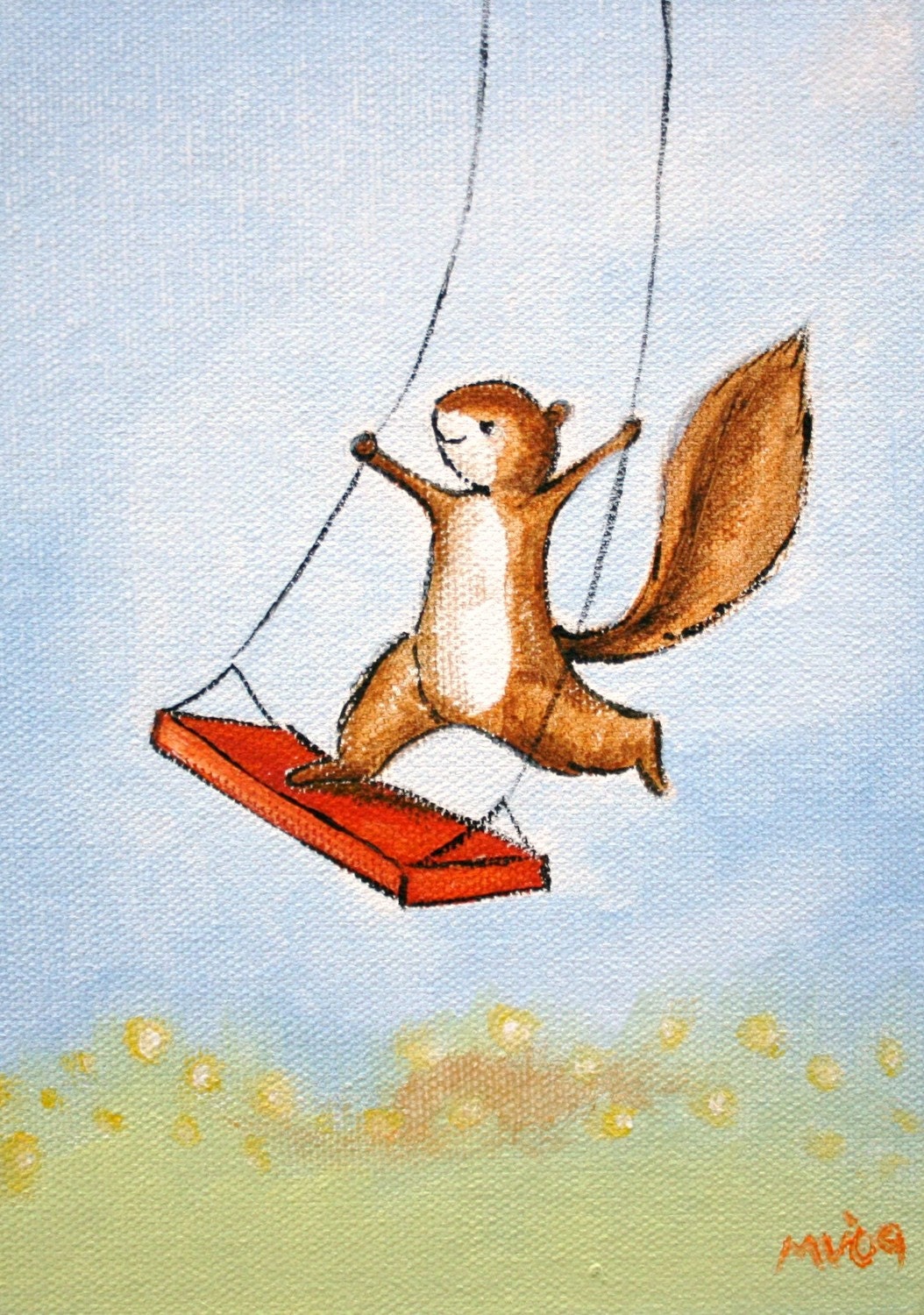 I Dream When I Swing - PRINT