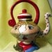 Handcrafted Whimsical Faces Functional Pottery Teapot on Etsy Passion Red Hearts Motif