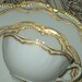 1880s HAVILAND LIMOGES Cup & Saucer Double GOLD Schleiger 22