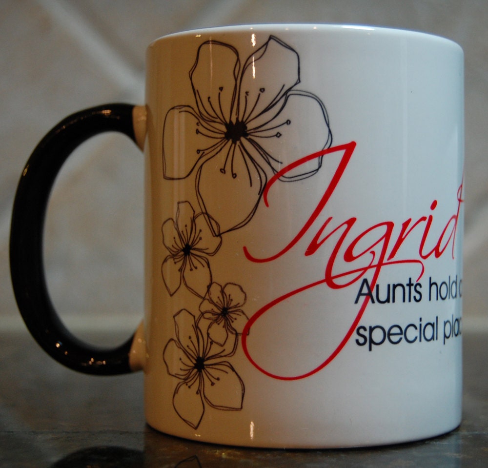 Custom Mug Personalized with Name for Mom Grandma Aunt Niece etc