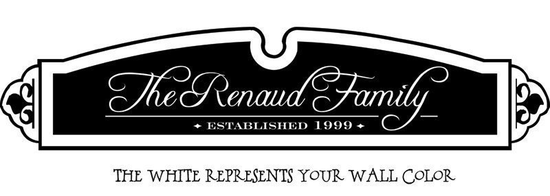 family name established vinyl wall decal art sticker