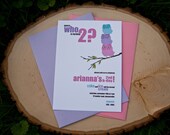 Owl Birthday Invitation: Girl Owl Birthday Party Invitation set of 10 by Belleza e Luce Il_170x135