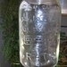 Reserved For Kathy Fullerton Vintage Jar 13 Crown Quart Jar Number 13 with Number 13 Glass Lid and a Zinc Band 1948 RARE