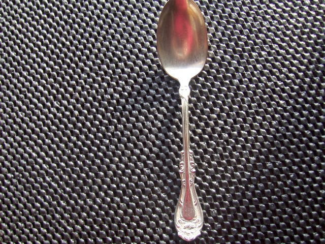 Silver Serving Spoon and Fork Wm A Rogers SXR and Community Plate Vintage