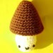 Mushroom Trio - Crochet Pattern PDF
