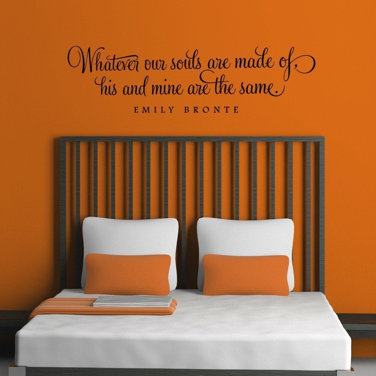 Whatever our souls are made of... vinyl wall lettering calligraphy words quotes custom decor art decals sticker custom old barn rescue