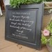 In this family sign on reclaimed wood