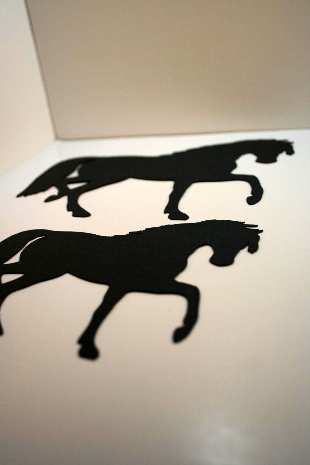 Horse Die cuts Scrapbook Die cut Handmade Embellishments for Scrapbooks, Cards or Framing