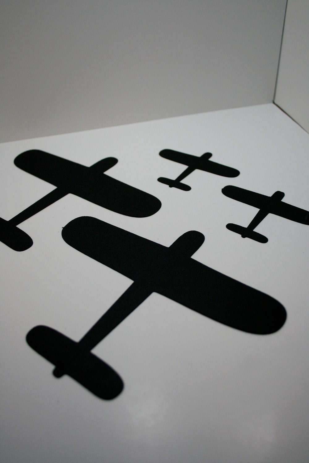 Items similar to Airplane Die Cut, Handmade Die Cut, Plane Paper Shape