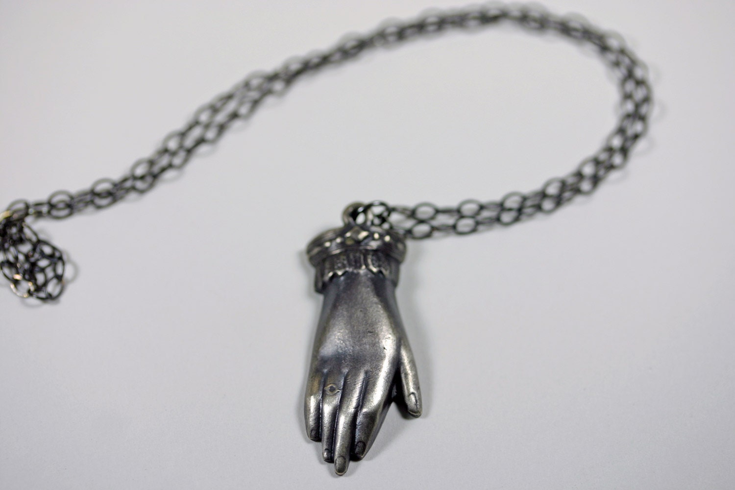 the medium. lily dale spiritualism necklace.