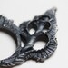 the sea witch. shell skeleton ring.