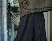 Cropped Swirl Shirt