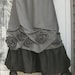 Short Swirly Scrunch Skirt