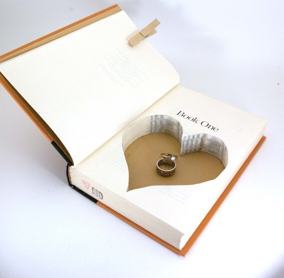 Reserved for - pennyguthrie - Hollow Book Safe - A Place to Come Home To with Heart Cut-Out