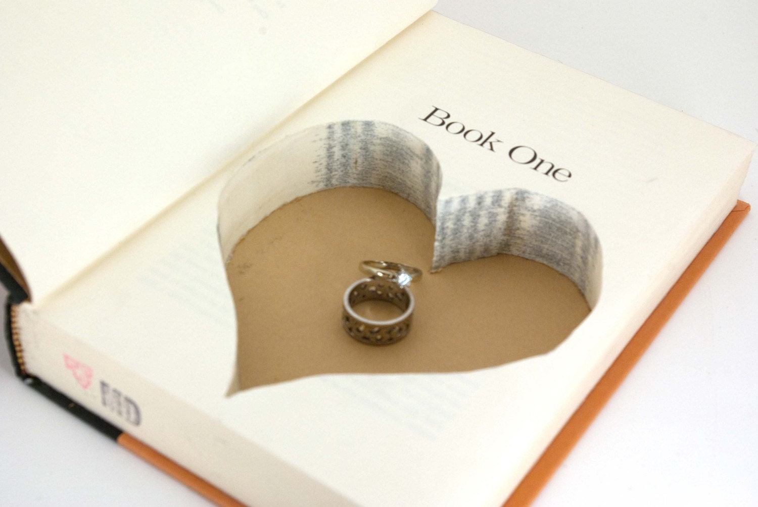 Reserved for - pennyguthrie - Hollow Book Safe - A Place to Come Home To with Heart Cut-Out