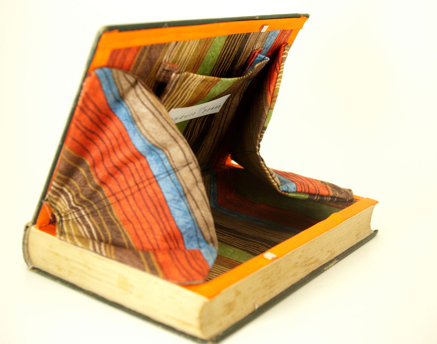Vintage Book Clutch - Book Purse - Henry Esmond by Thackeray- christmasinjuly