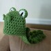 Custom Crochet Long Tail Alligator Baby Beanie Hat