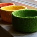 Felted Wool Bowl Sale - Pick Any Three