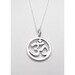OM Jewelry Necklace Sanskrit Yoga Symbol Sterling Silver