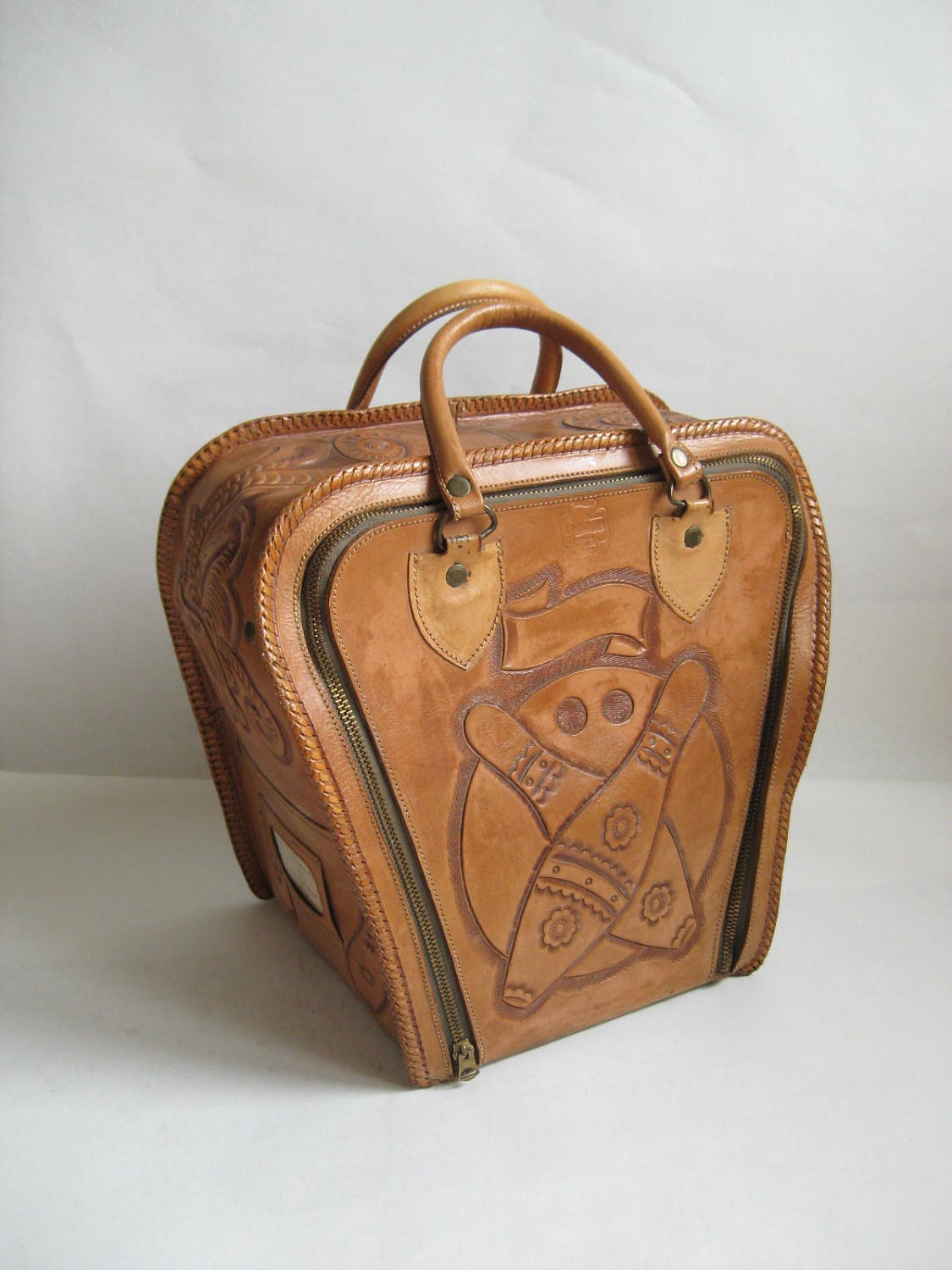 bowling leather bag