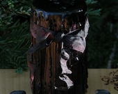 Dark Shadows . Witches Magick Candle 2x3 . Gothic Dark Amber, Vetiver, Ylang, Patchouli, Cedar Coffee, Musk, Vanilla