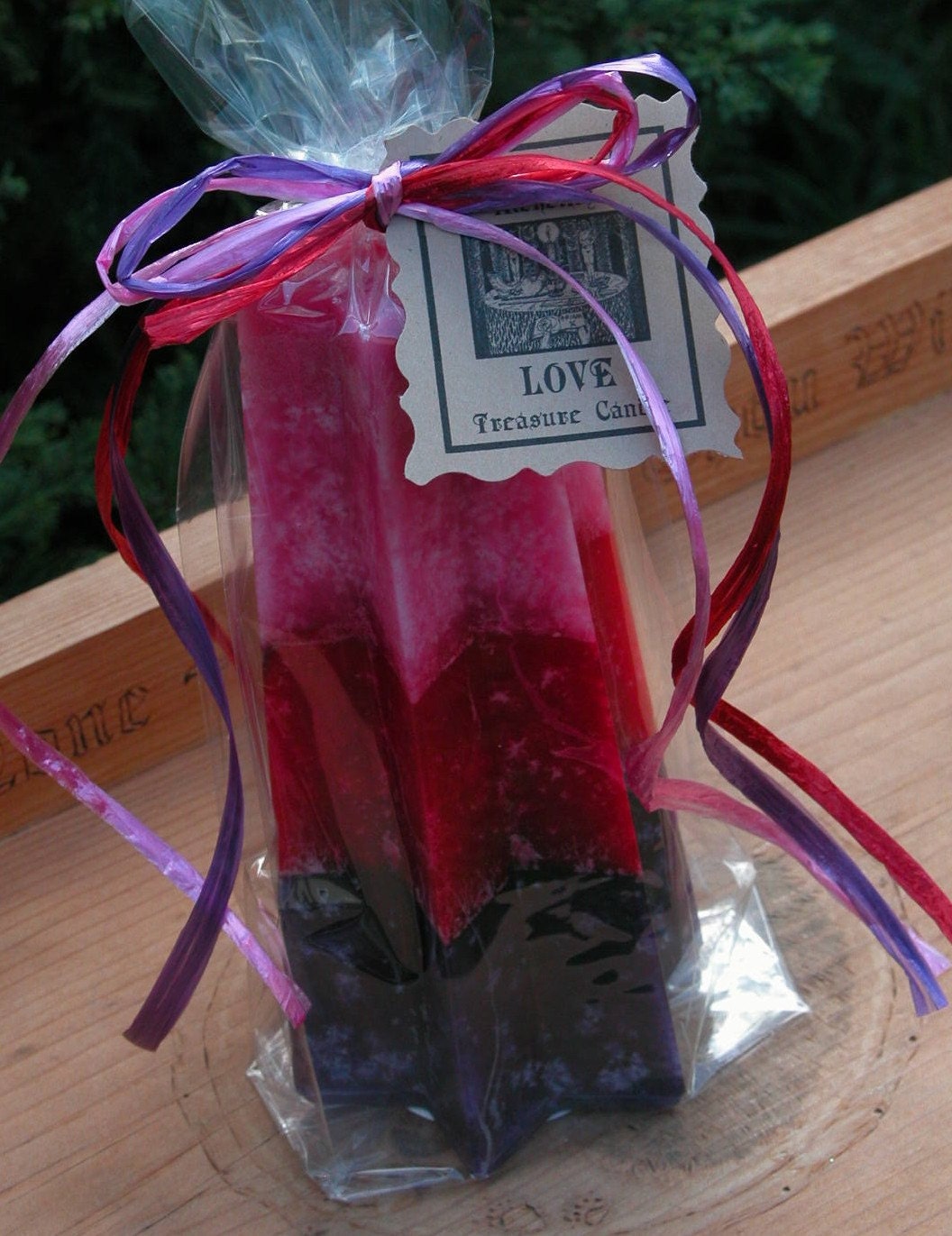 White Magick Treasure Candle . LOVE . Filled by WhiteMagickAlchemy