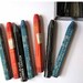 Box of 1950's Vintage Dixon's  Lumber Crayons in Red, Blue and Black