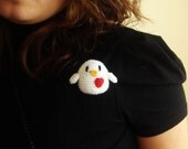 love bird brooch