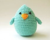 mint bird easter decoration toy