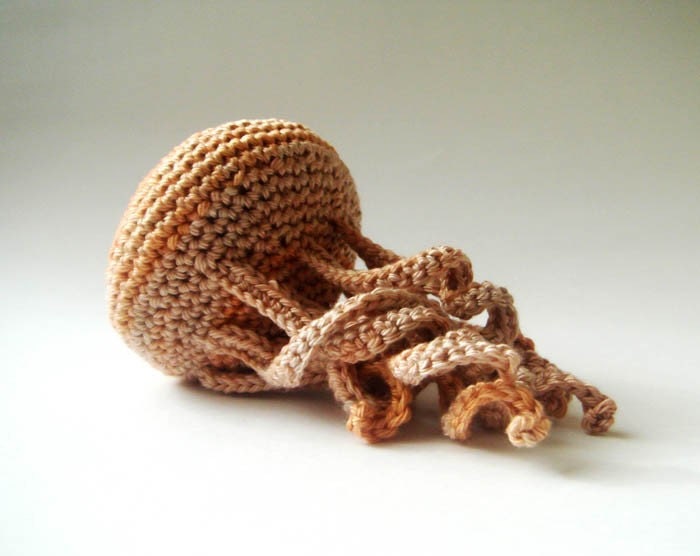 nautical crochet jellyfish toy