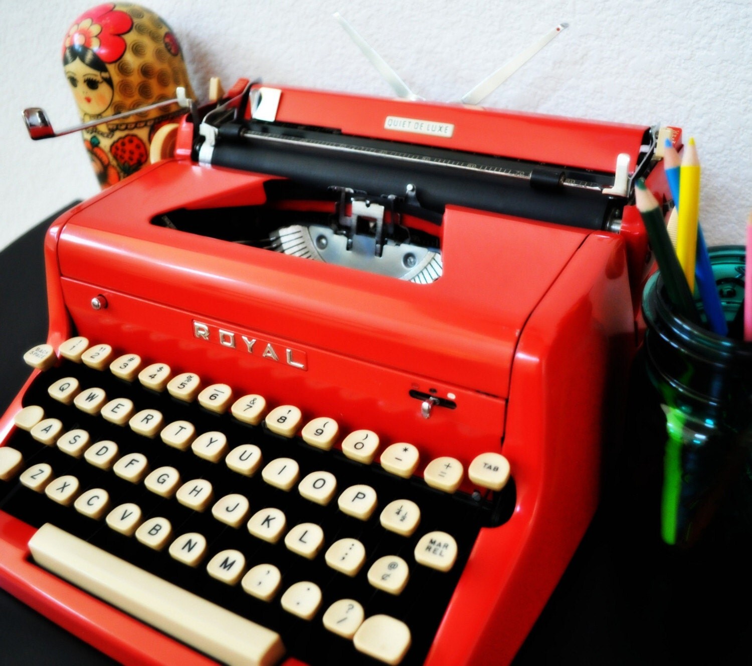 royal deluxe typewriter