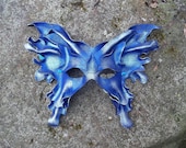 Blue Great Fairy Leather Mask