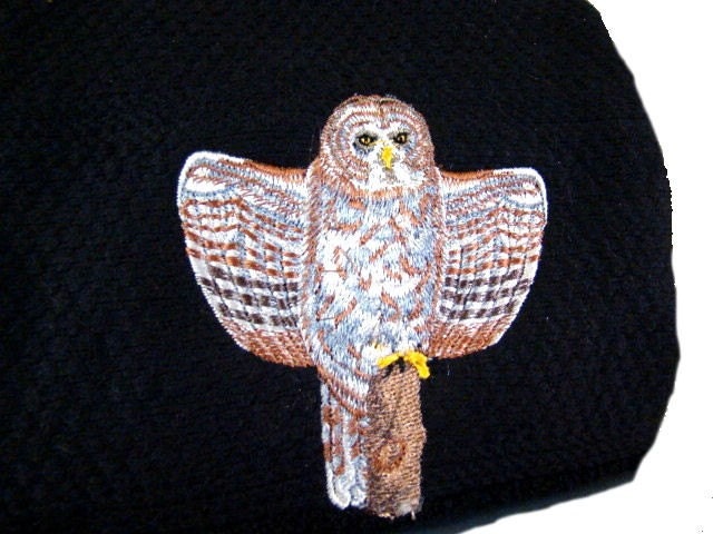 Owl towel - Great Grey Owl