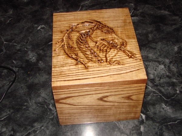 Hand Crafted Dragon Box