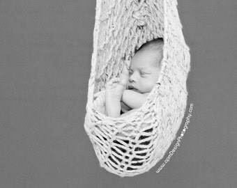 Newborn Baby HAMMOCK  Hanging Cocoon Photography Prop You Choose Color